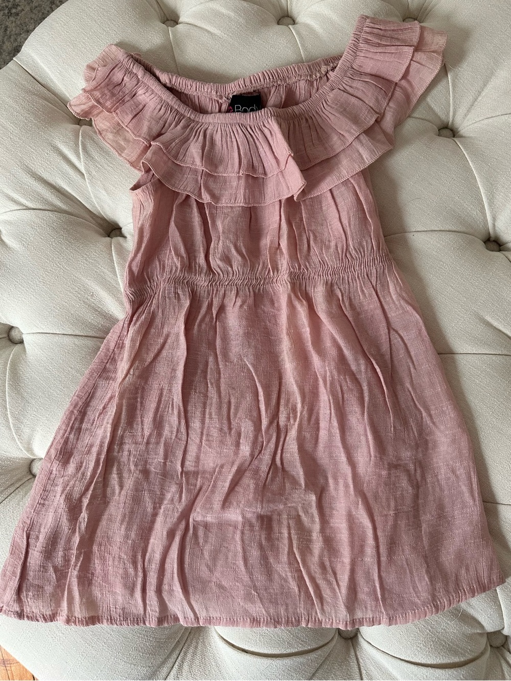 Body c Pink Ruffle top